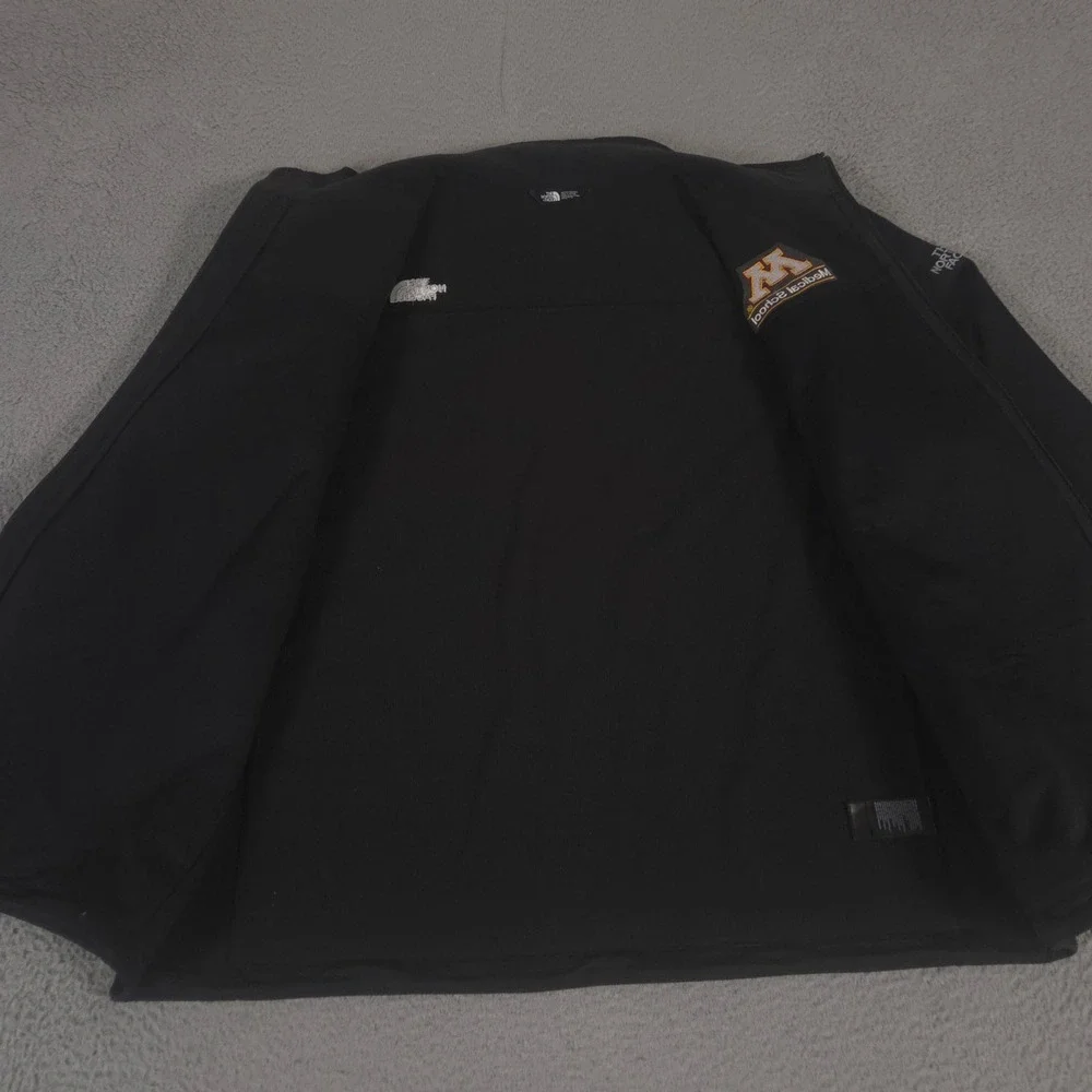 The North Face Jacket Mens 3XL Black Ridgewall Windwall Soft Shell Full Zip NEW